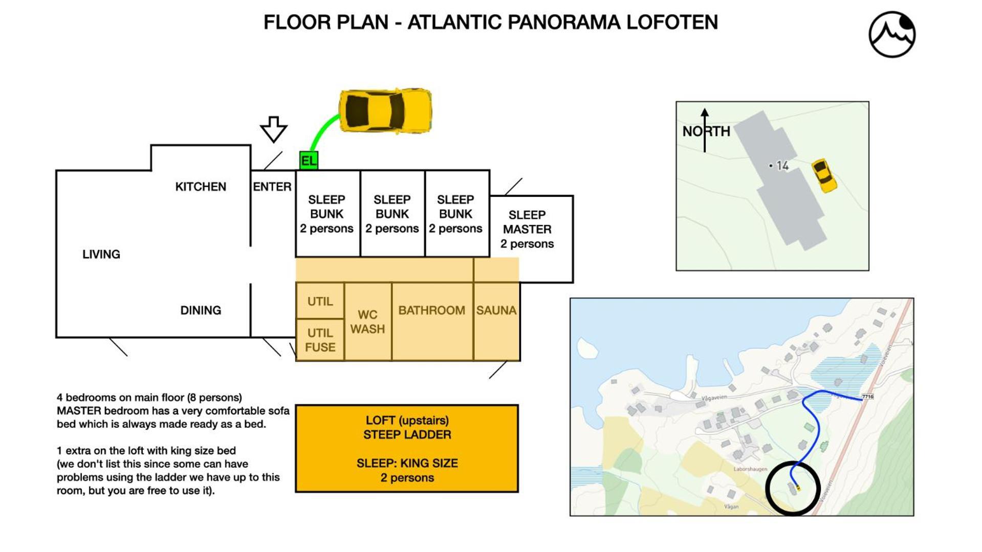 Atlantic Panorama Lofoten Leknes Zewnętrze zdjęcie
